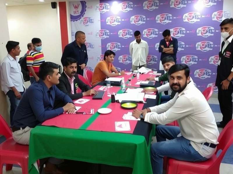 Indian Players Competing in a Local Tournament Jaipur Jets Master X Community Event